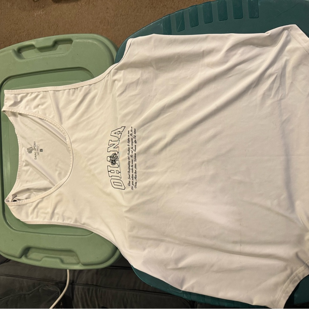 Darc Sport White Tank Top